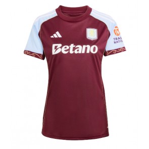 Billiga Aston Villa Ezri Konsa #4 Hemmatröja Dam 2025-26 Kortärmad